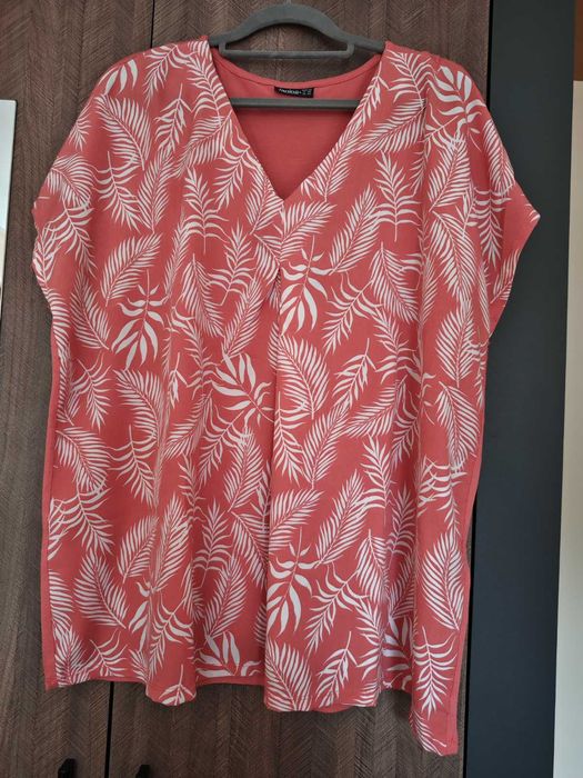 Коралова блуза с къс ръкав EUR 44