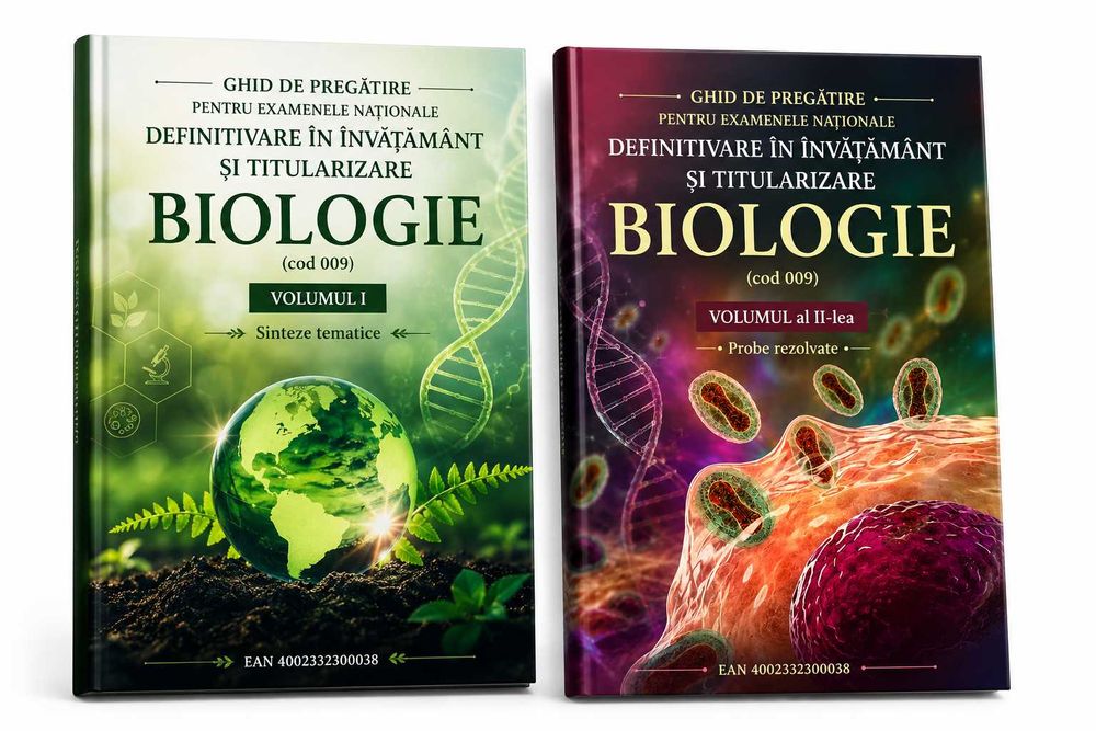 Biologie (cod 009) – Vol. I-II – Sinteze tematice si probe rezolvate - Ghid de pregatire examenele de Definitivare in Invatamant si Titularizare