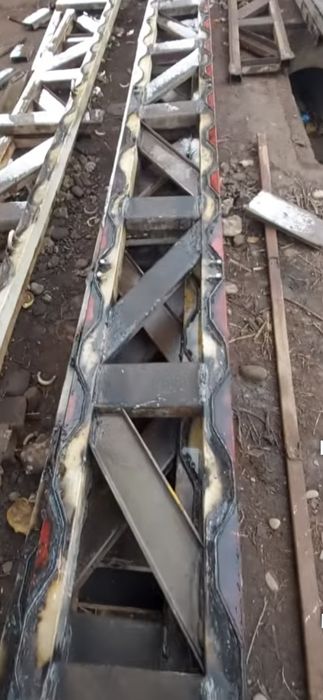 Ферма Temir Xori yokida ferma. Uzun bez stik butun yasalgan 8 metirlik