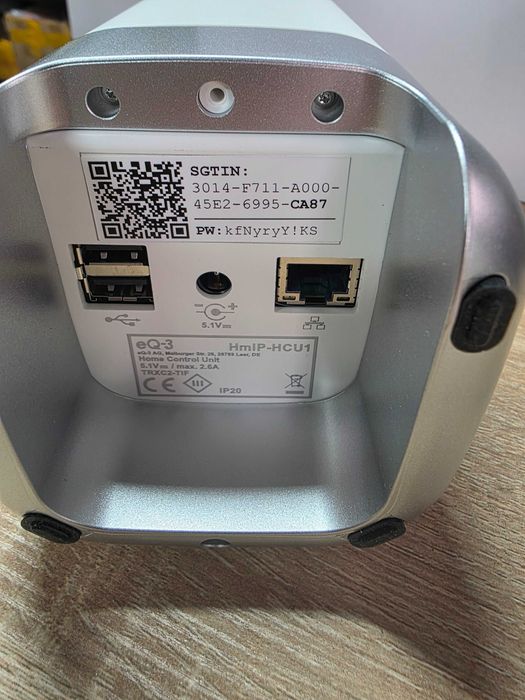 Homematic IP Home Control Unit (HmIP-HCU1-A), central (anthracite)