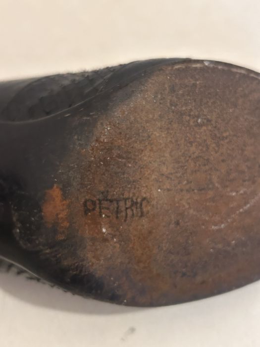 Pantofi vintage de lux din piele de sarpe perioada interbelica