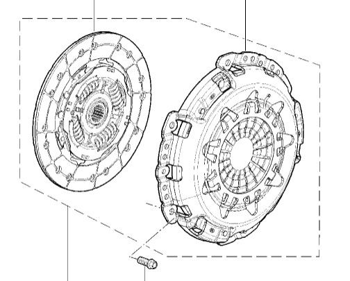 Комплект сцепления LADA 21179