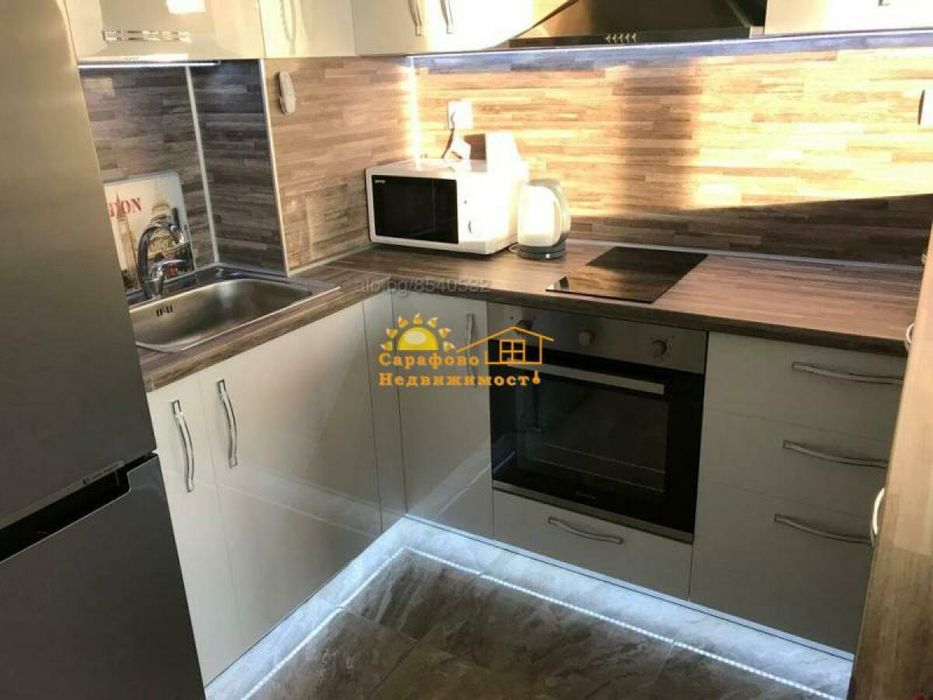 Дава се под наем Двустаен апартамент в Бургас, Сарафово - 65 кв.м за 448.8 € - Снимка #1