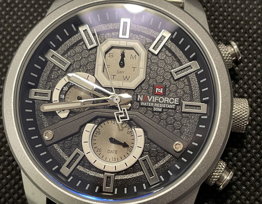 Водоустойчив мъжки часовник Naviforce Stainless steel