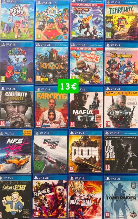 Playstation 4/5 игри God of War / Mortal Kombat/ The Witcher