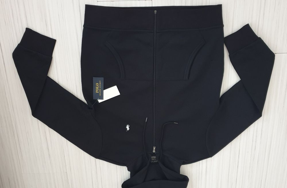 POLO Ralph Lauren Double Knit Full Zip Mens Size M НОВО! ОРИГИНАЛ! Мъжки Суичер!