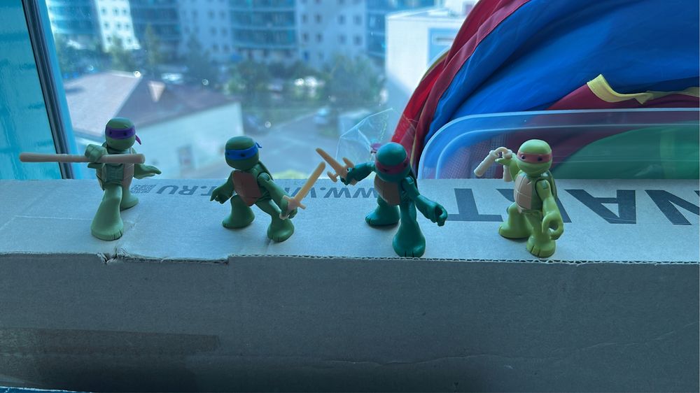 Мини черепашки ниндзя