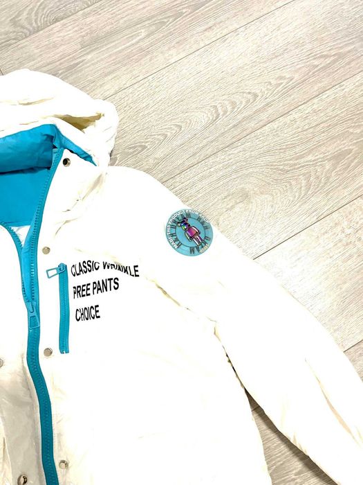 Дамско дълго зимно яке бяло, Уни размер. и др.обяви Djofra