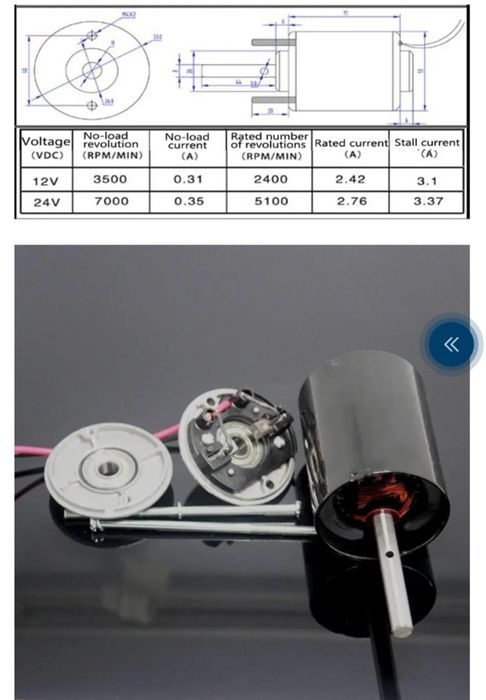 Mini Elektromotor XD-3420 Sotiladi