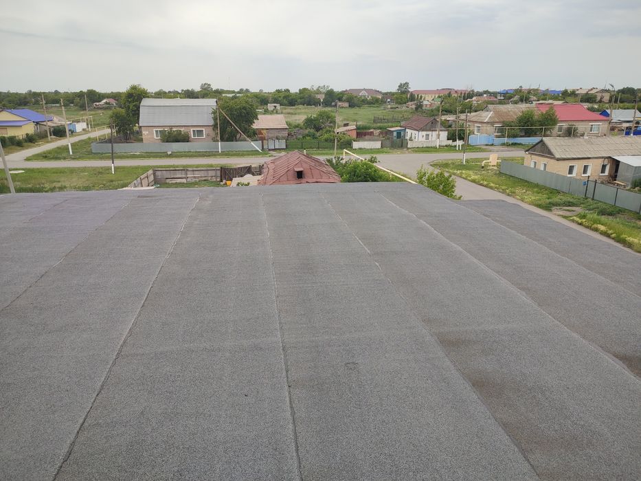 Ремонт мягкой кровли.