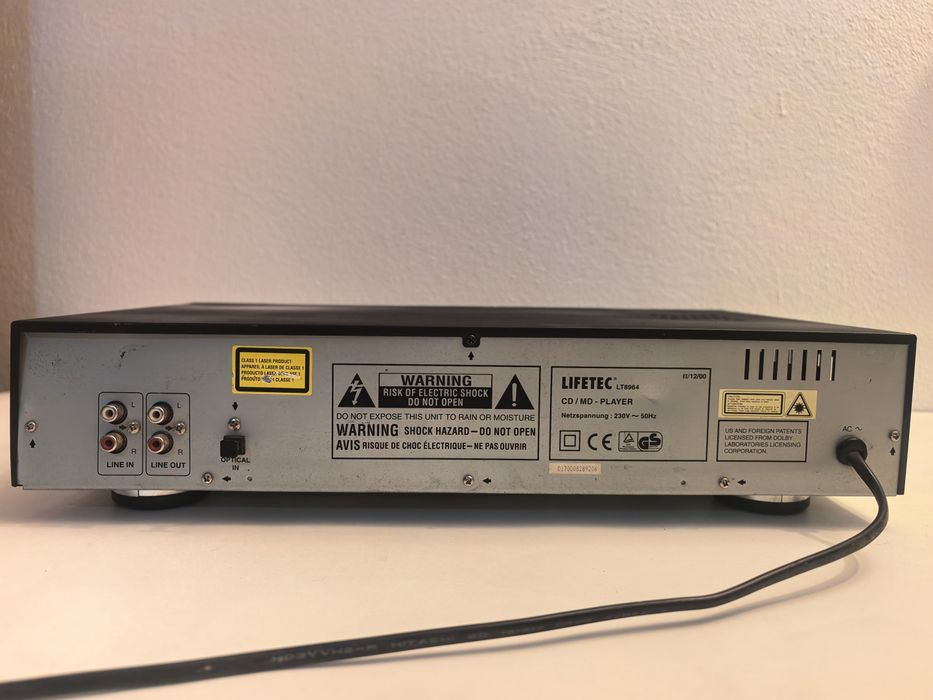 Minidisc Lifetec LT8964 CD