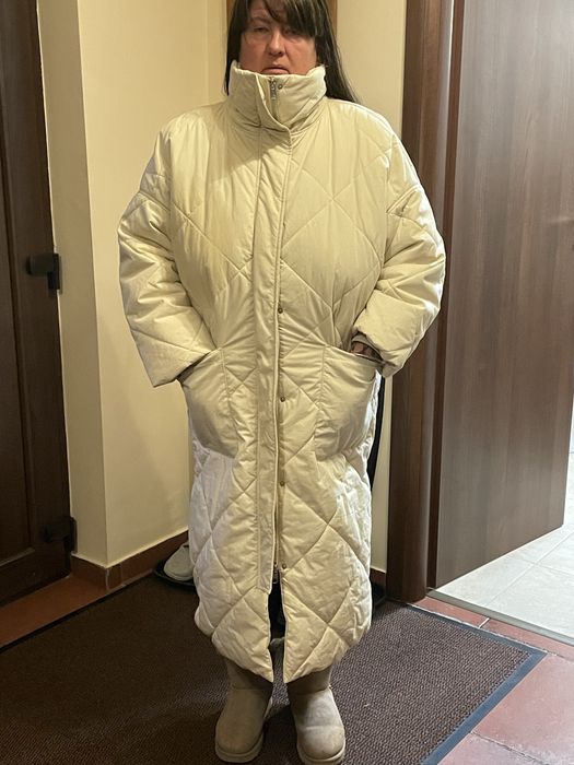 Geaca lunga de iarna, H&M.