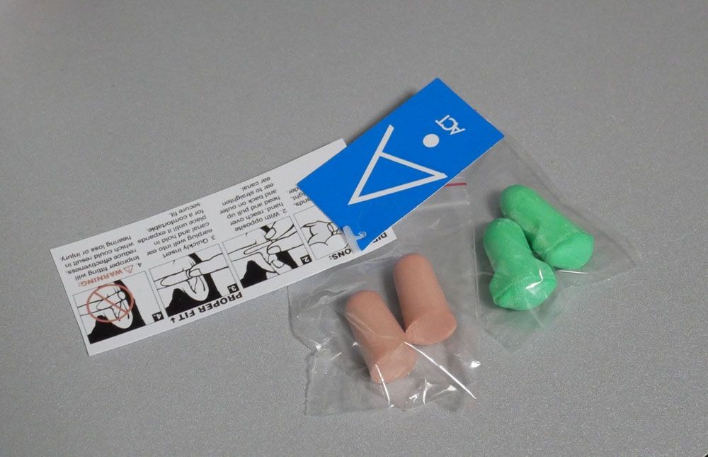 Беруши (затычки для ушей) - 2 пары. Новое. Для сна/учебы и др.