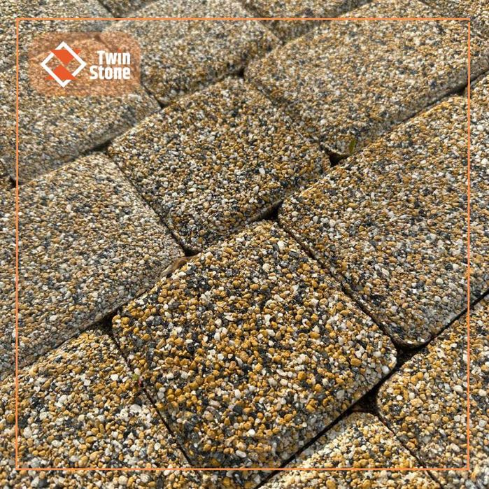 Pressbruschatka - " Старый город" Мрамор. Крошка (белый)