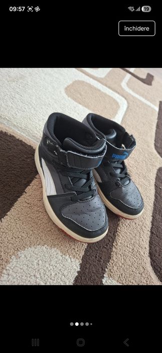 Adidași Puma in stare foarte buna mărimea 29 interior 19 cm