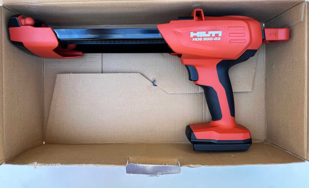 Hilti HDE 500-22 Nuron - Нов акумулаторен уред за двукомпонентно лепило