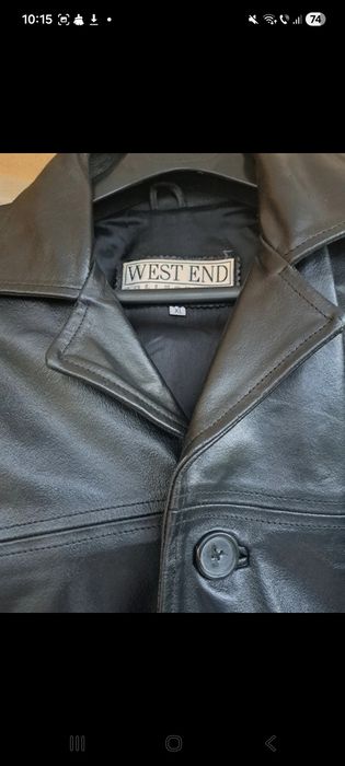 Geacă bărbați din piele naturală,  Nou! Vera Pelle (XL)