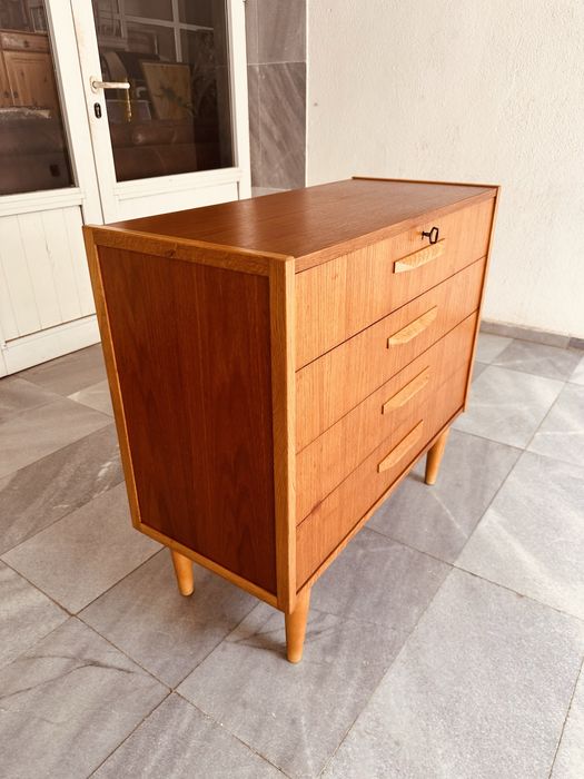 Скандинавски Mid-Century скрин в стил Kai Kristiansen / Danish Modern, 1960-те години“