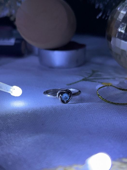 Inel Pandora Sea Aqua blue eternity