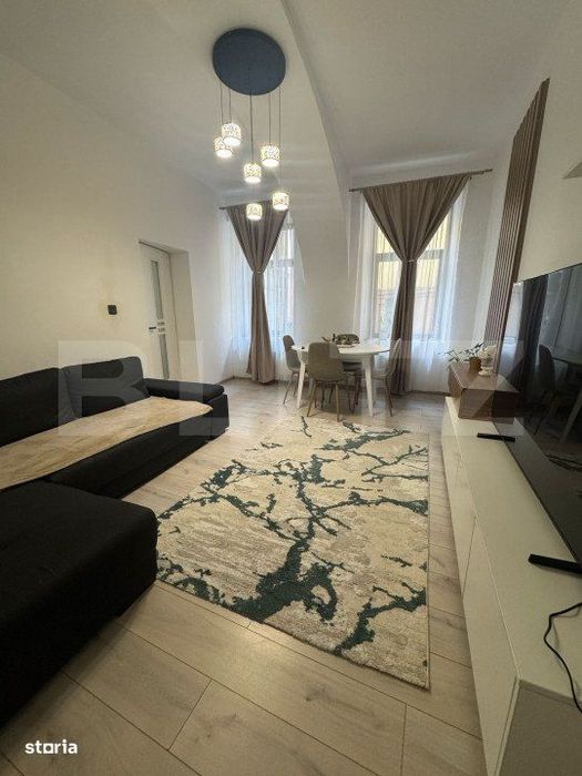 Apartament 2 camere,  decomandat , 47 mp , zona Piata Trandafirilor
