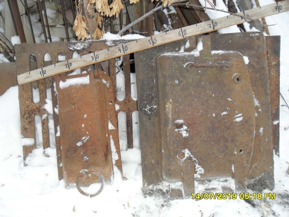 Дверца и колосник для большой печи