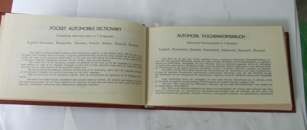 Dictionar tehnic auto 1975
