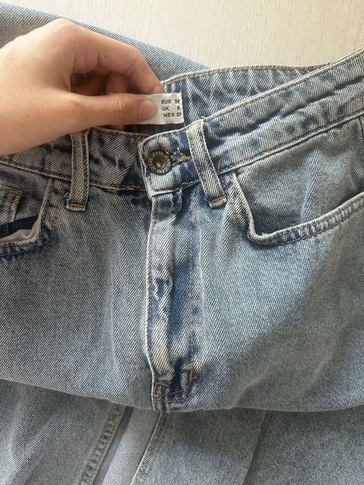 Джинсовая юбка макси