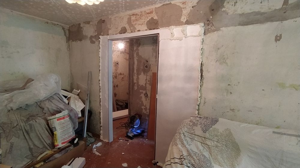 Установка дверей