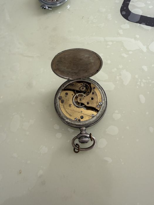 Ceas de buzunar, din argint,