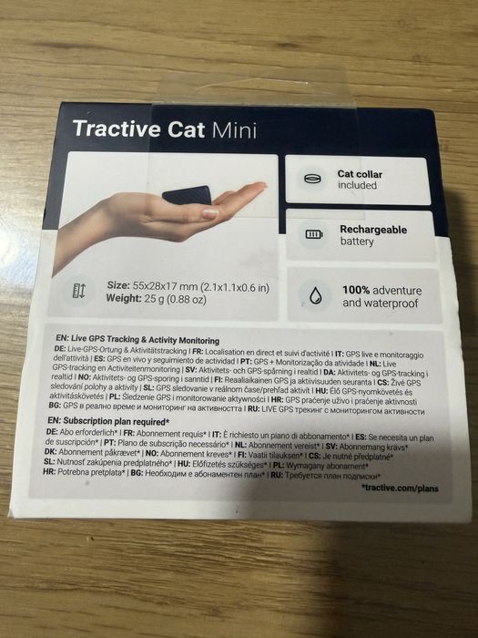 Dispozitiv gps pentru pisici