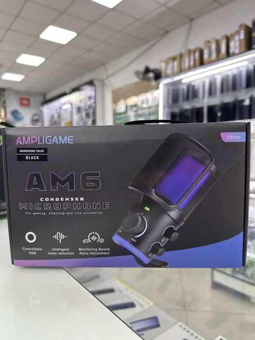 Микрофоны пантографы Fifine, Maono, HyperX, Razer в ассортименте