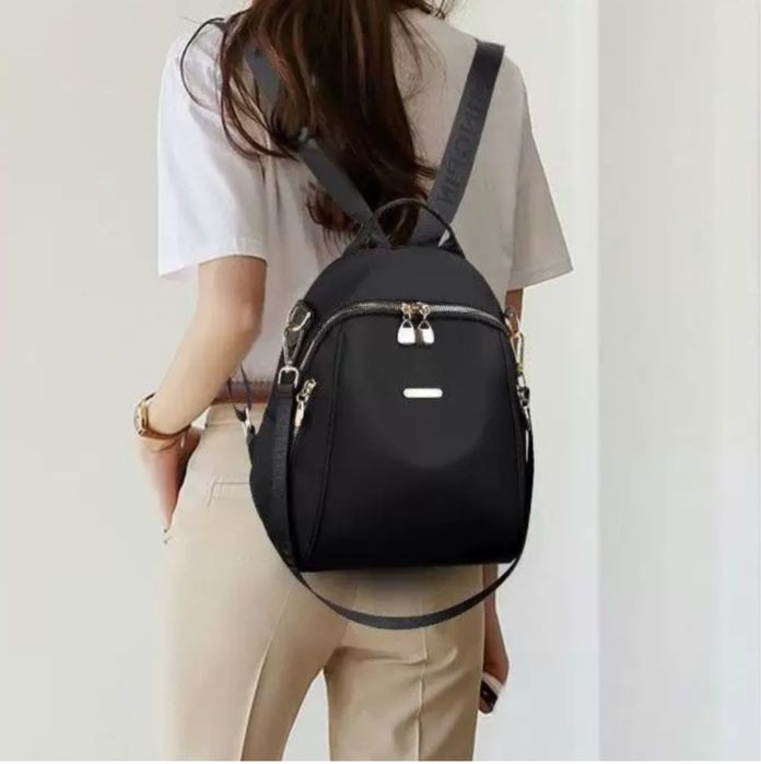 Рюкзак плащевка черный