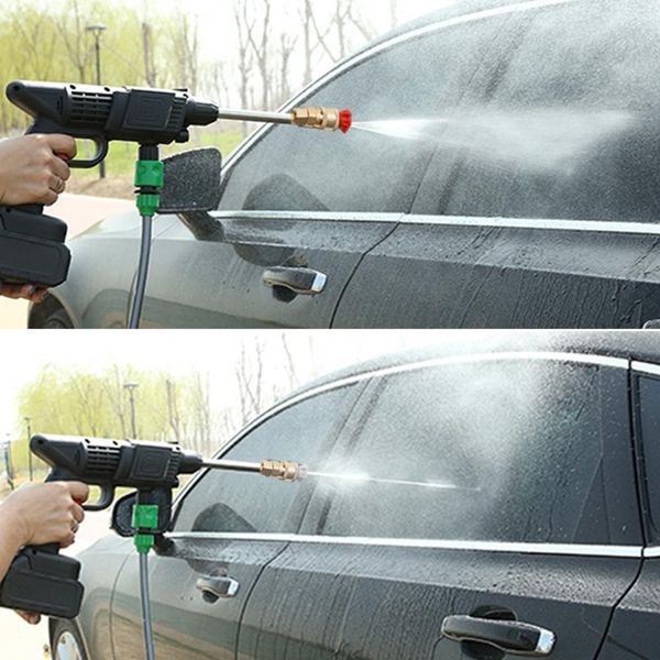Водоструйка Безжичен пистолет за почистване на автомобил с 2 батерии и