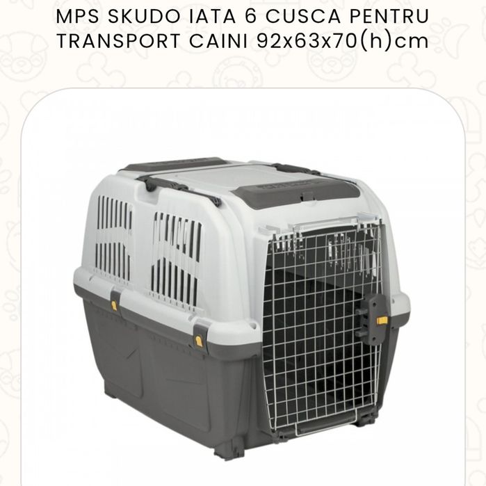 Cusca Skudo IATA, pentru  transport caini