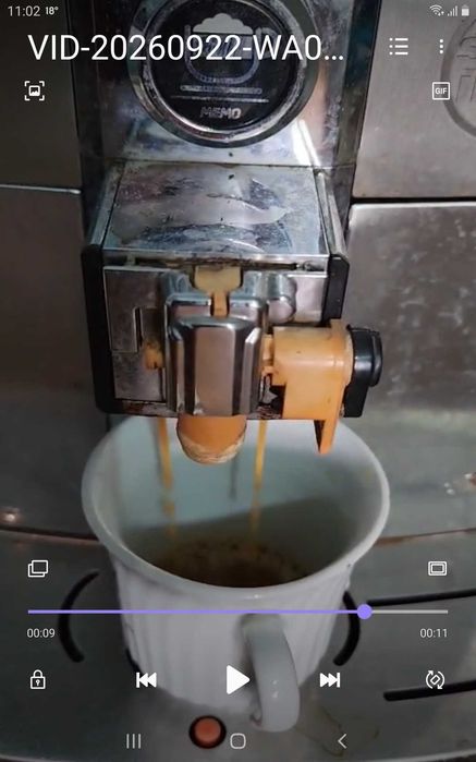 Saeco boabe ca 5ani fuctioneazä perfect cänd curge cafea se vede o scurgere usoarä sub cana"cred cä trebuiesc garnituri de etasare schimbate