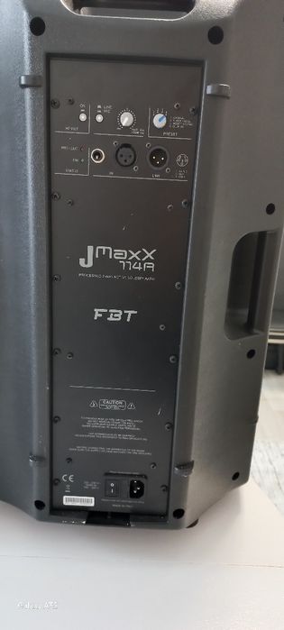 Vând Boxe fbt jmaxx 114a Noi cu acte și Bass fbt maxx 9as. Tot sistemu e activ și are 2700 de wați este adus din Anglia.