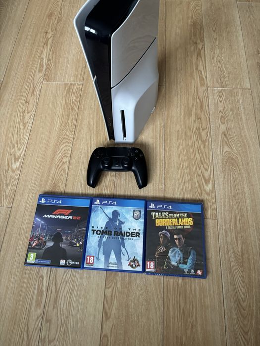 Consola Playstation 5 Slim cu disc + jocuri