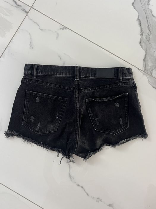 Blugi scurti Zara S negru