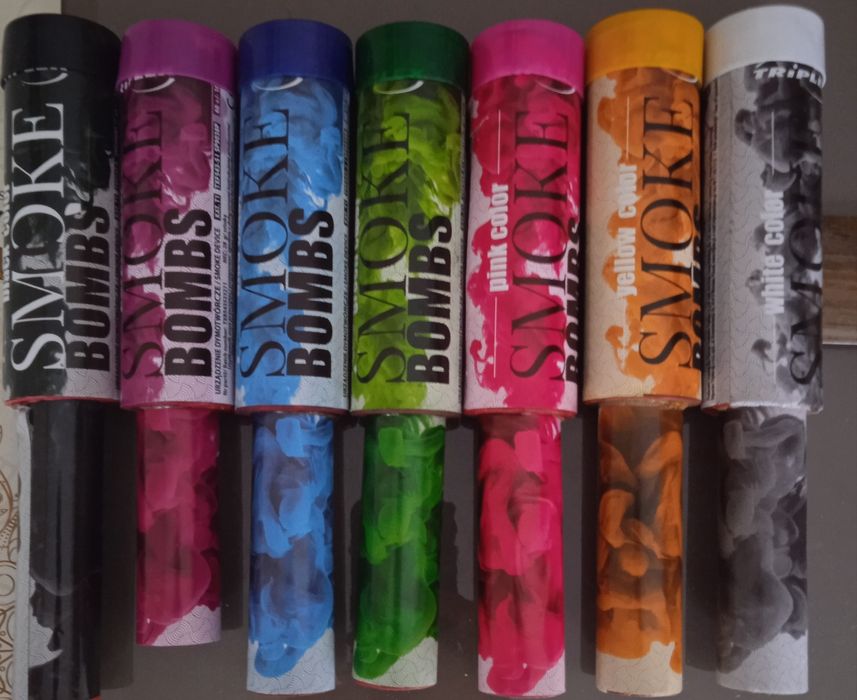 Artificii, gender reveal, cifre și inimioare sparkles, fumigene