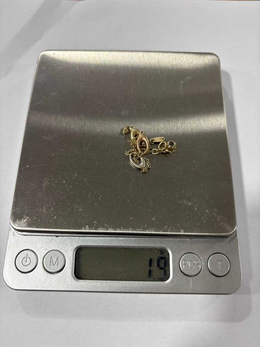 Златна гривна 1.9 грама 14 карата 858