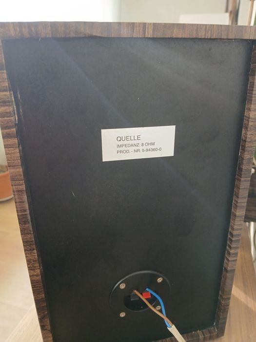 Boxe Vintage Universum / Quelle – 8 Ohmi – Sunet Retro Cald