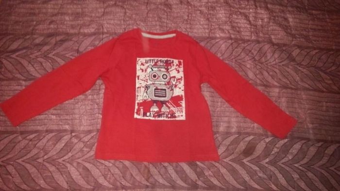 Детски лот дънки Reserved + блуза Lupilu за момченце на 5-6 год.