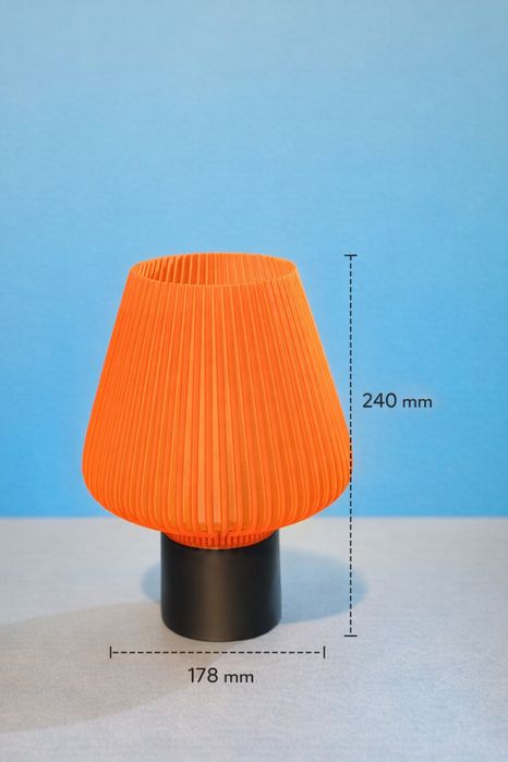 Lampā decorativă printată 3D .Design modern & eco-friendly.
