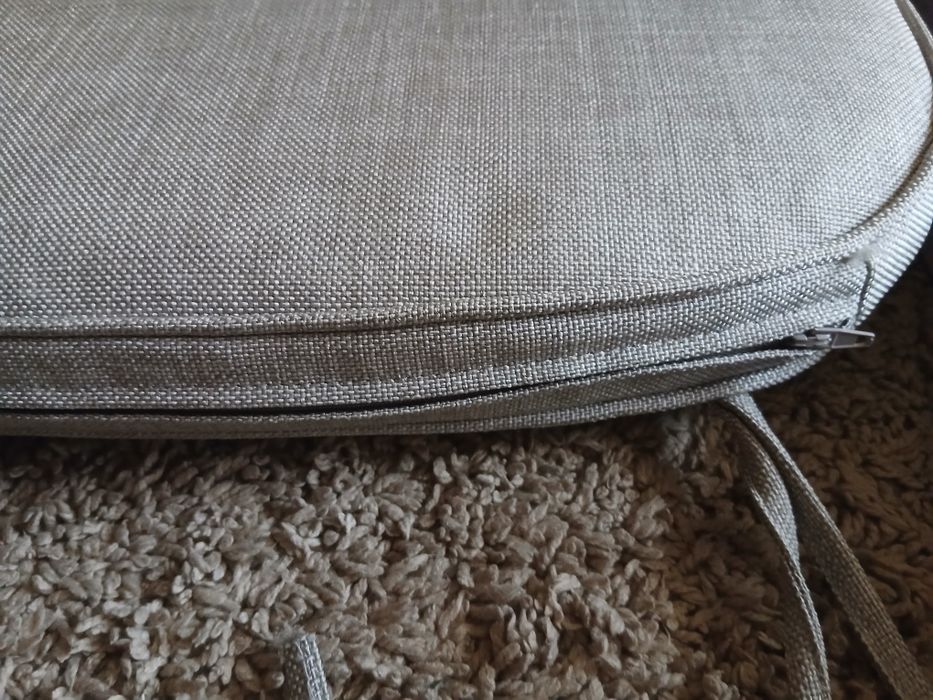 Set 2 perne scaun grădină/terasă – 116×50 + 47×48 cm – impecabile