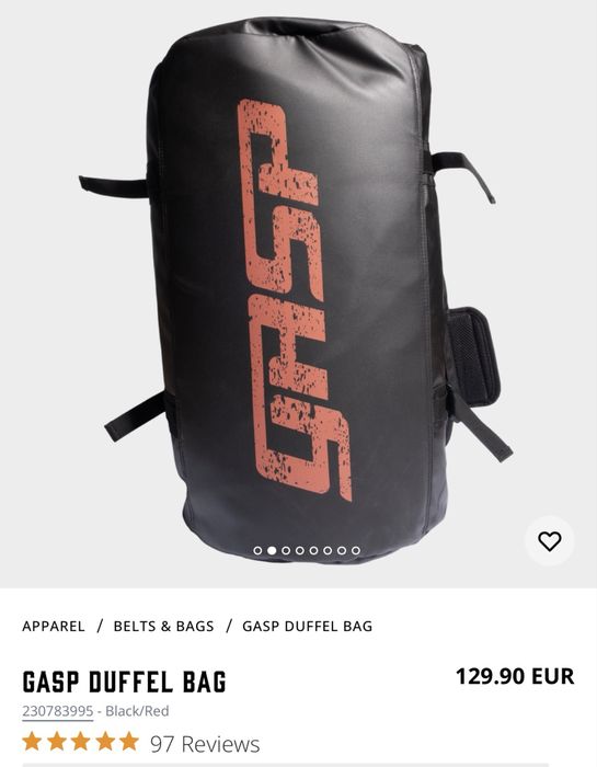 GASP - Duffel Bag - Фитнес сак