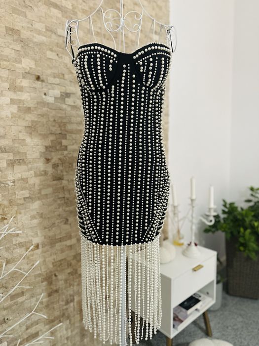 Rochita de lux cu perle