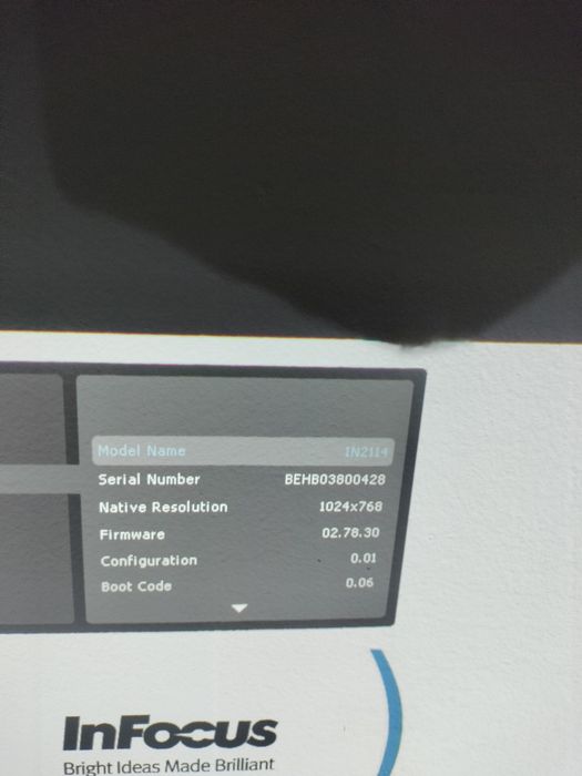 Video proiector infocus