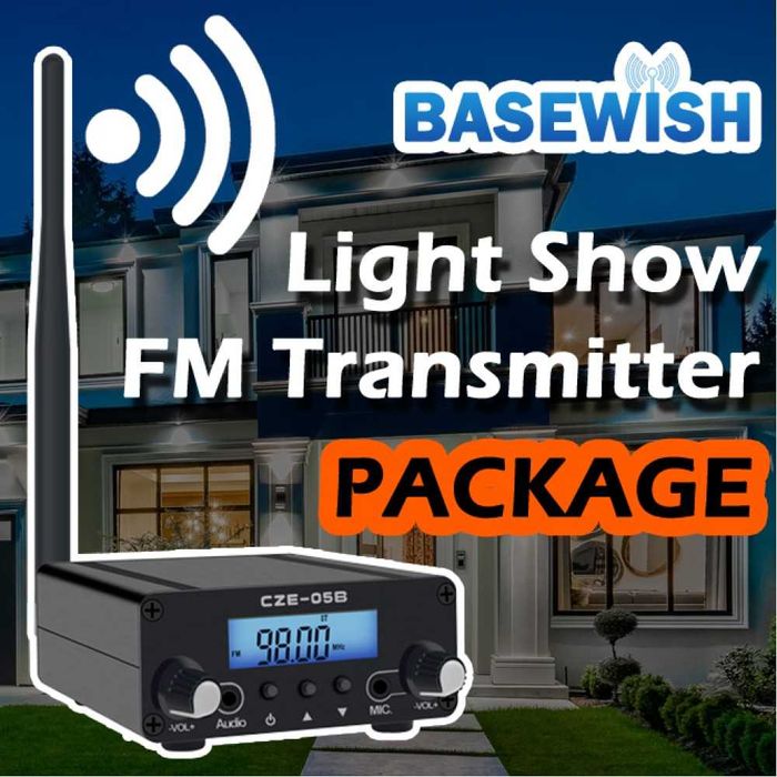 Стерео мини FM радиостанция (трансмитер)