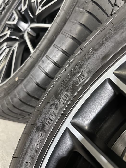 Оригинални нови AMG 22 цола G63 W465 W463A Ковани Джанти с Нови летни гуми g class г класа A4654011000
