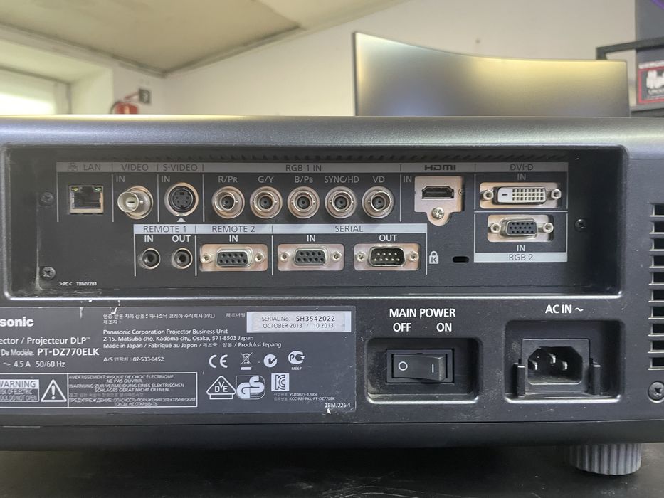 Проектор panasonic
